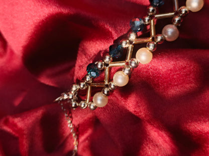 Azure Pearl Grace bracelet