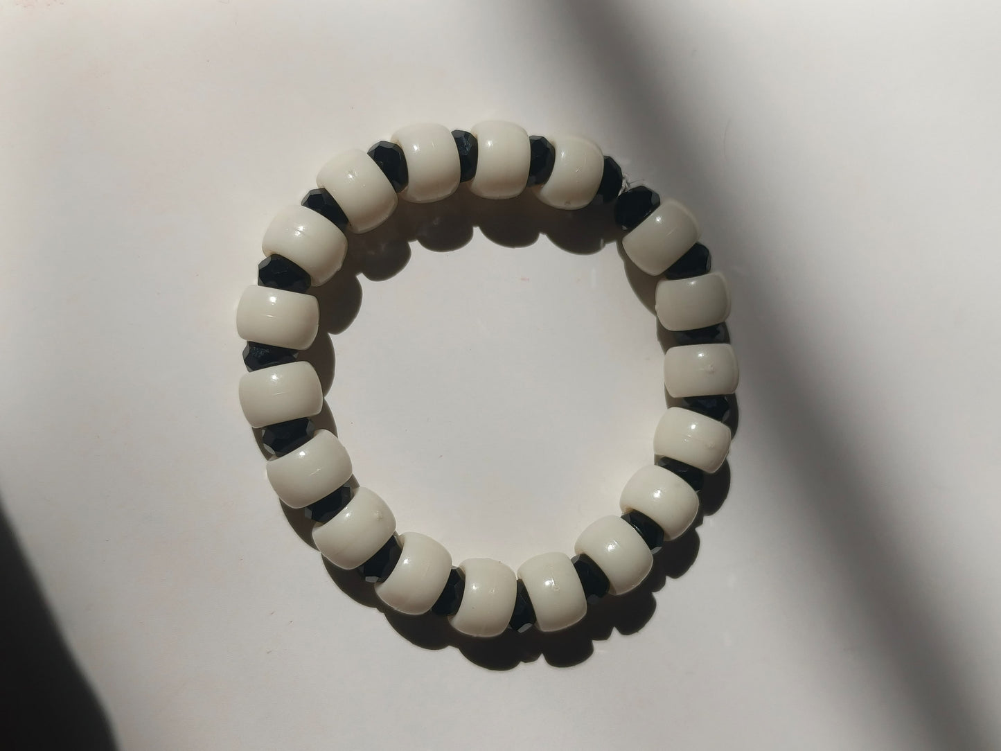 Black & white trio bracelet set